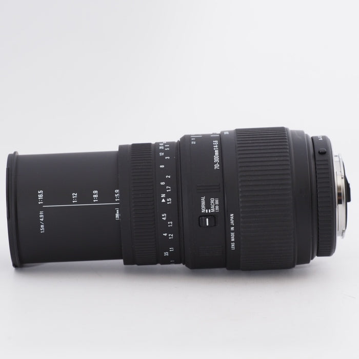 SIGMA シグマ 望遠ズームレンズ 70-300mm F4-5.6 DG MACRO ペンタックス Kマウント フルサイズ対応 509453 #10140