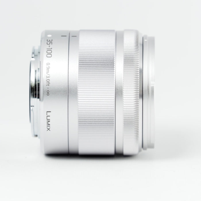 Panasonic LUMIX G VARIO 35-100mm F4.0-5.6 ASPH. MEGA O.I.S. シルバー H-FS35100-S マイクロフォーサーズ #14212