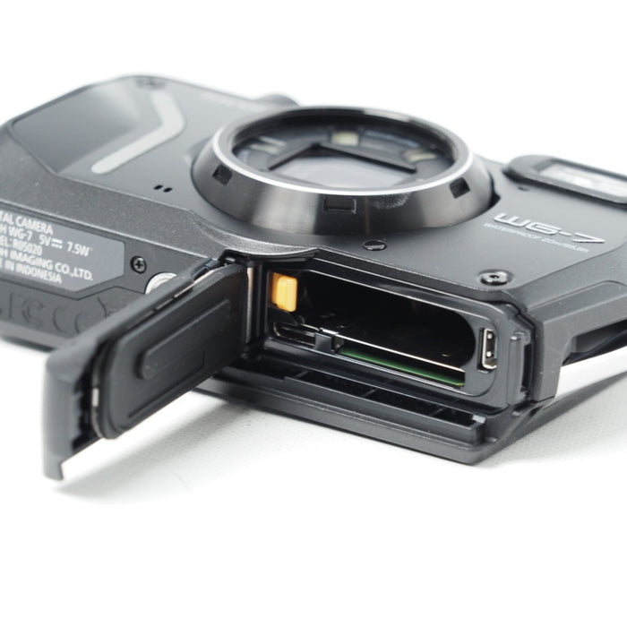 RICOH WG-7 ブラック リコー コンパクトデジタルカメラ 防水 防塵 WG7BK #14569