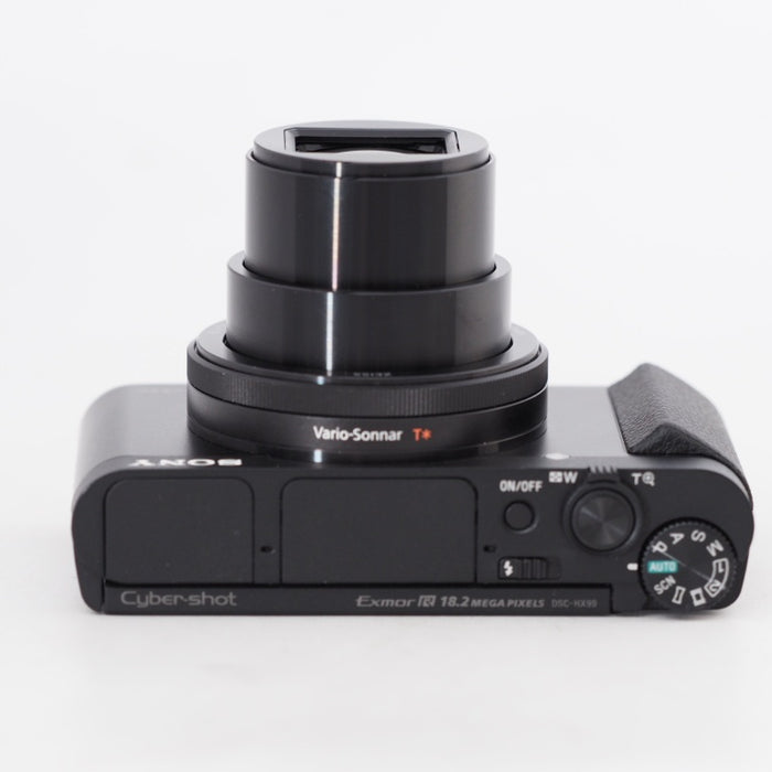 SONY コンパクトデジタルカメラ Cyber-shot DSC-HX99 ブラック 光学ズーム28倍(24-720mm) 180度可動式液晶モニター 4K動画記録 DSC-HX99 #13119