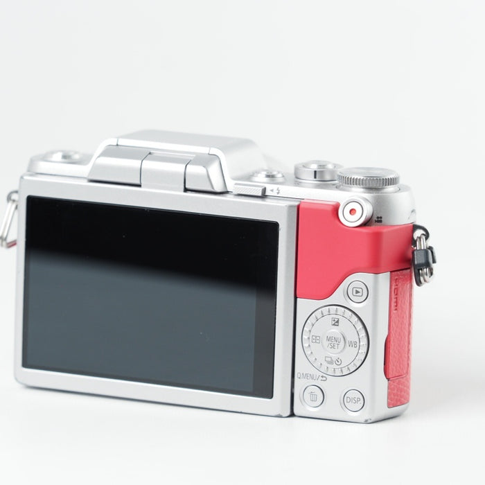 Panasonic LUMIX DMC-GF7 ダブルズームレンズキット 標準ズームレンズ/望遠ズームレンズ付属 ピンク DMC-GF7W-P パナソニック ミラーレス一眼カメラ #14272