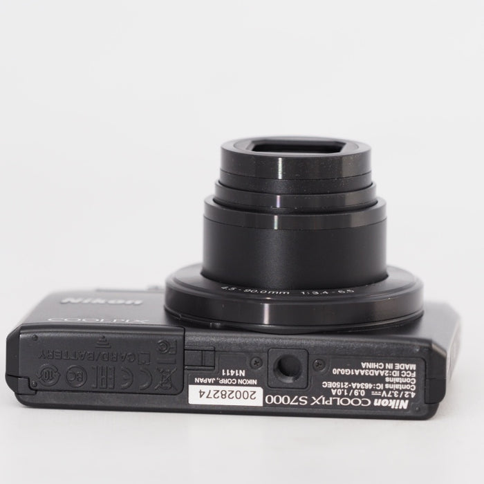 Nikon デジタルカメラ COOLPIX S7000 ブラック ニコン S7000BK #13316