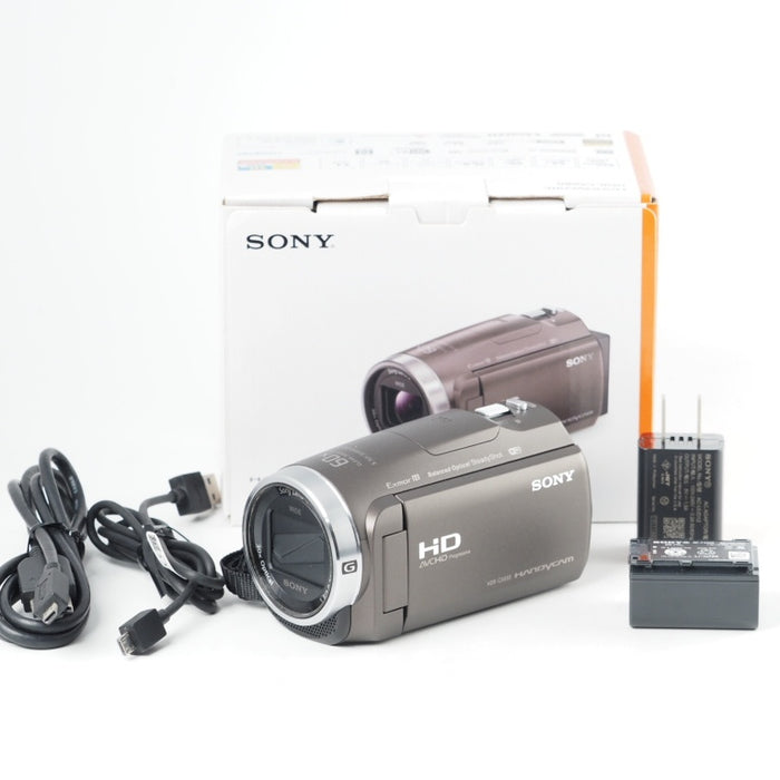 SONY ソニー ビデオカメラ Handycam 光学30倍 内蔵メモリー64GB ブロンズブラウンHDR-CX680 TI #13707
