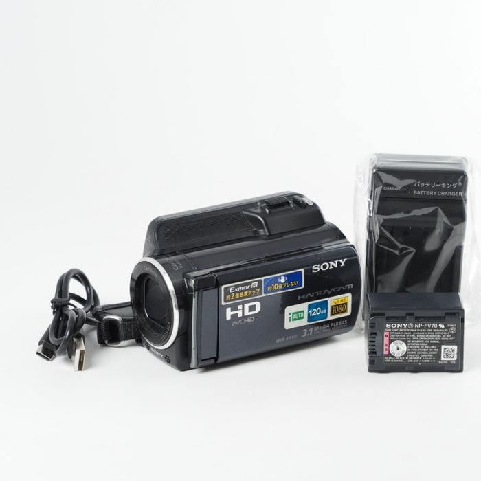 SONY ソニー デジタルHDビデオカメラレコーダー XR150 ブラック HDR-XR150/B #13616