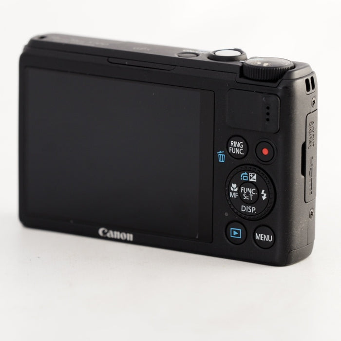 Canon キヤノン デジタルカメラ PowerShot S100 ブラック PSS100(BK) 1210万画素 広角24mm 光学5倍ズーム 3.0型TFT液晶カラーモニター #13577