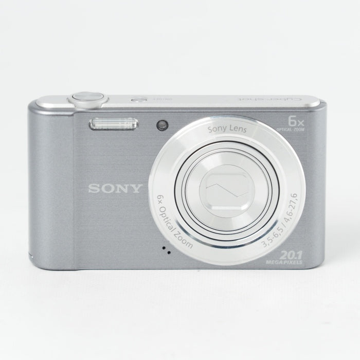 SONY Cyber-shot W810 光学6倍 ‎2010万画素 シルバー DSC-W810-S ソニー デジタルカメラ #14689