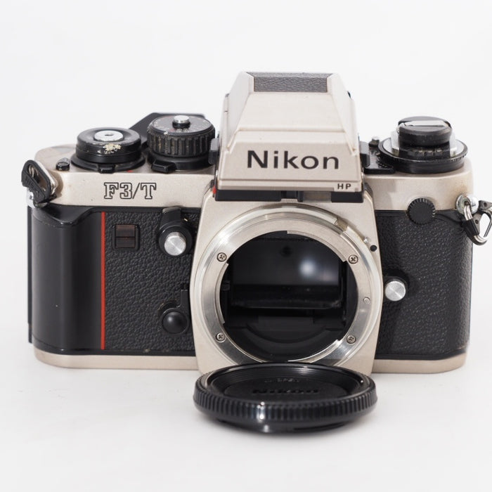Nikon ニコン フィルム一眼レフ F3/T チタン シルバー F3T ボディ データバック MF-14 #13088