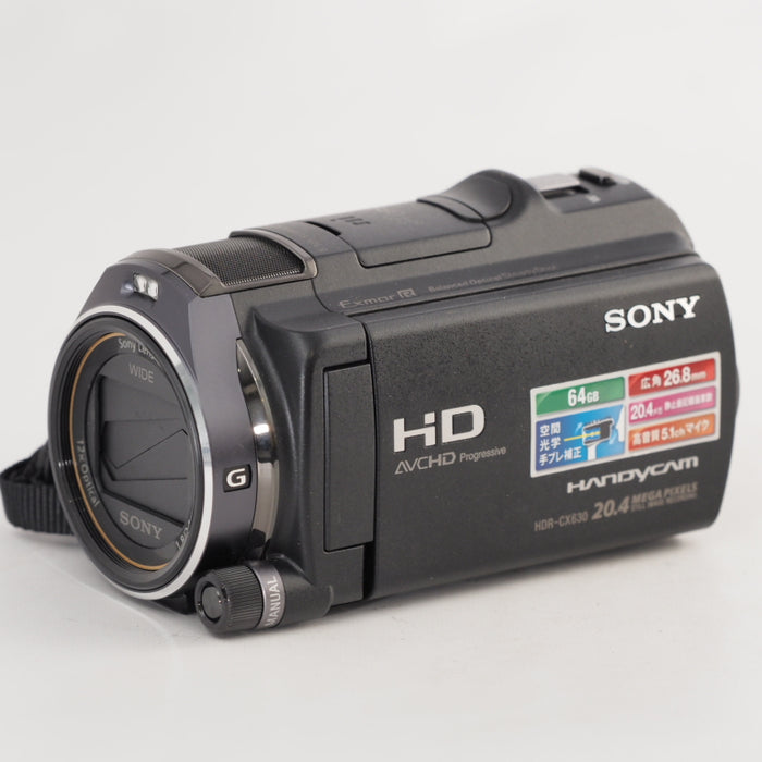SONY ソニー ビデオカメラ HANDYCAM CX630V 光学12倍 内蔵メモリ64GB HDR-CX630V #13491