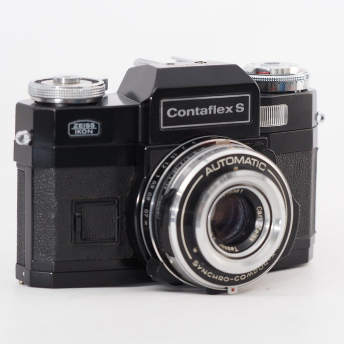 ツァイスイコン Zeiss Ikon Contaflex S ブラック 50mm F2.8 ツァイス純正ケース付き #13081