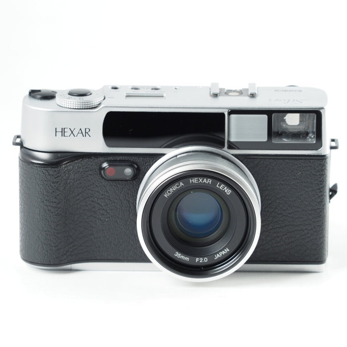KONICA コニカ HEXAR シルバー QD コンパクトフィルムカメラ クォーツデート #13882