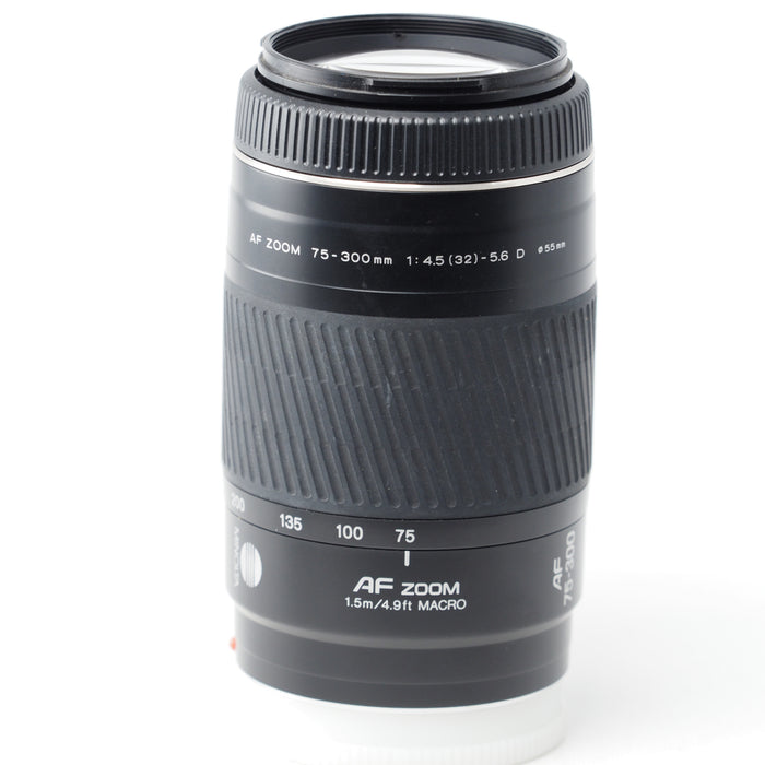 MINOLTA ミノルタ AF 75-300mm F4.5-5.6 D ブラック Aマウント #15264