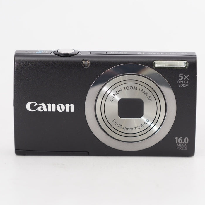 Canon デジタルカメラ PowerShot A2300 ブラック 光学5倍ズーム キヤノン 約1600万画素 PSA2300(BK) #13069