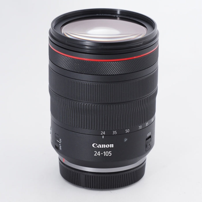 Canon キヤノン 中望遠ズームレンズ RF24-105mm F4L IS USM EOSR対応 全長107.3mm ブラック RF24-10540LIS #10833