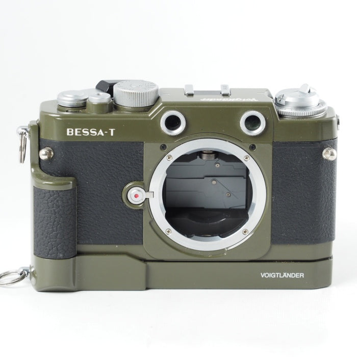 Voigtlander フォクトレンダー BESSA-T (ベッサ T) オリーブ トリガーワインダーセット ヘリアー101年記念 #14005