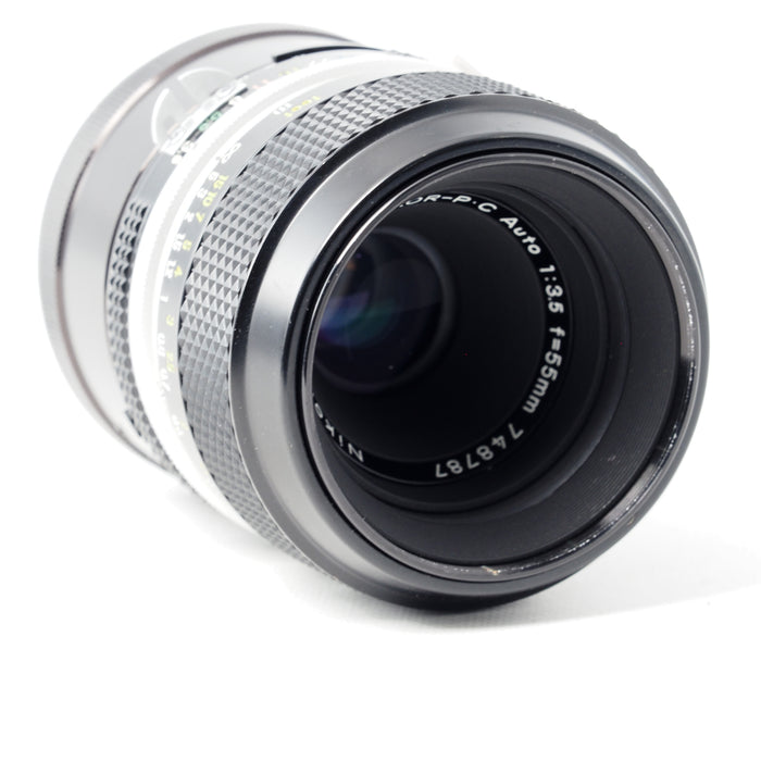 Nikon Micro Nikkor 55mm f3.5 Ai Fマウント M2 接写リング #15826