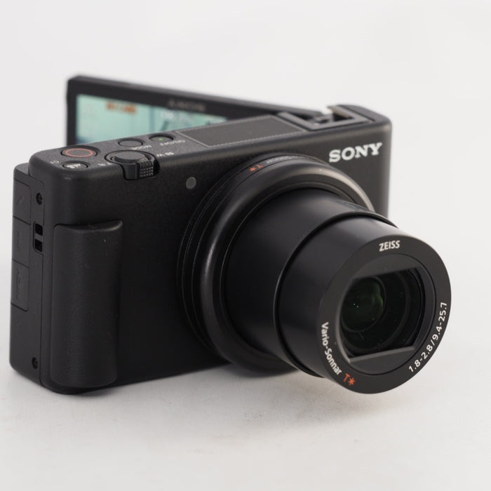 SONY ソニー Vlog用デジタルカメラ VLOGCAM ZV-1 ブラック ZV1 #13512