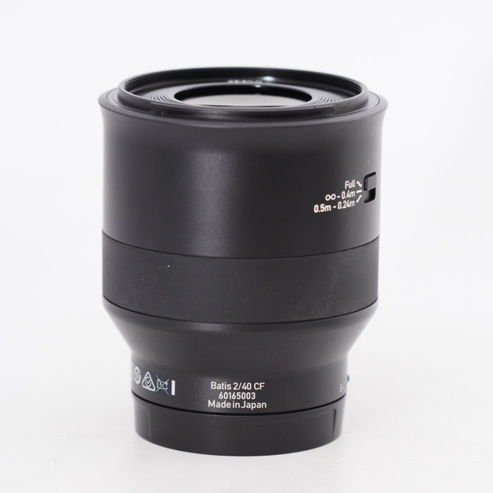 Carl Zeiss 単焦点レンズ Batis CF 40mm f/2 SONY Eマウント フルサイズ対応 800686 #13402