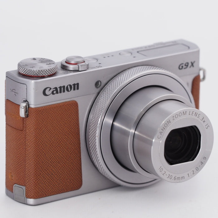 Canon キヤノン コンパクトデジタルカメラ PowerShot G9 X Mark II シルバー 1.0型センサー/F2.0レンズ/光 — カメラ 本舗