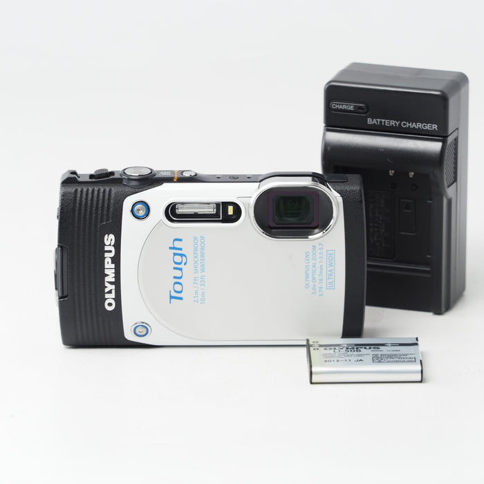 OLYMPUS デジタルカメラ STYLUS TG-850 Tough ホワイト #15419