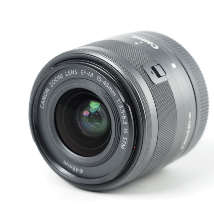 Canon EF-M 15-45mm F3.5-6.3IS STM (グラファイト) ミラーレス一眼対応 EF-M15-45ISSTM #14443
