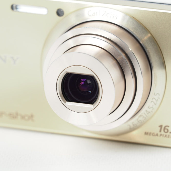 SONY Cybershot W570 1610万画素CCD 光学5倍 ゴールド DSC-W570/N #13906