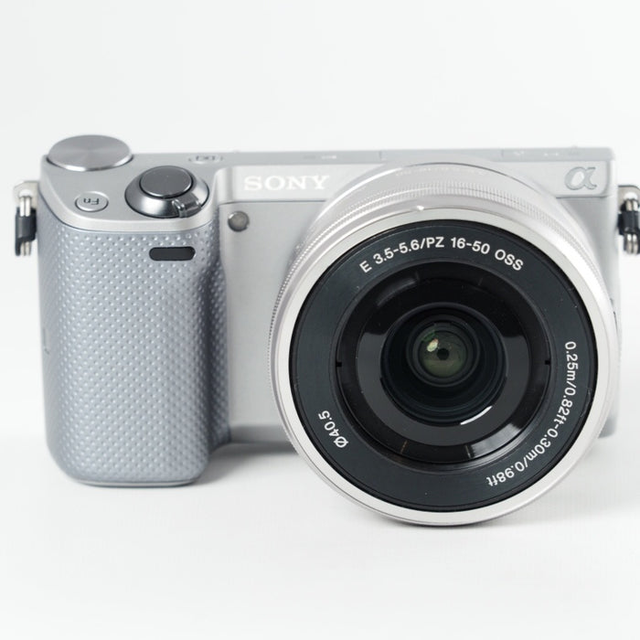 SONY ソニー デジタル一眼カメラ NEX-5T パワーズームレンズキット シルバー NEX-5T NEX-5TL-S #13786