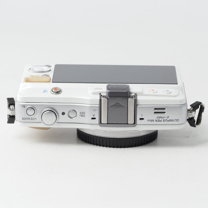 OLYMPUS ミラーレス一眼 PEN mini E-PM2 ボディ ホワイト #15472