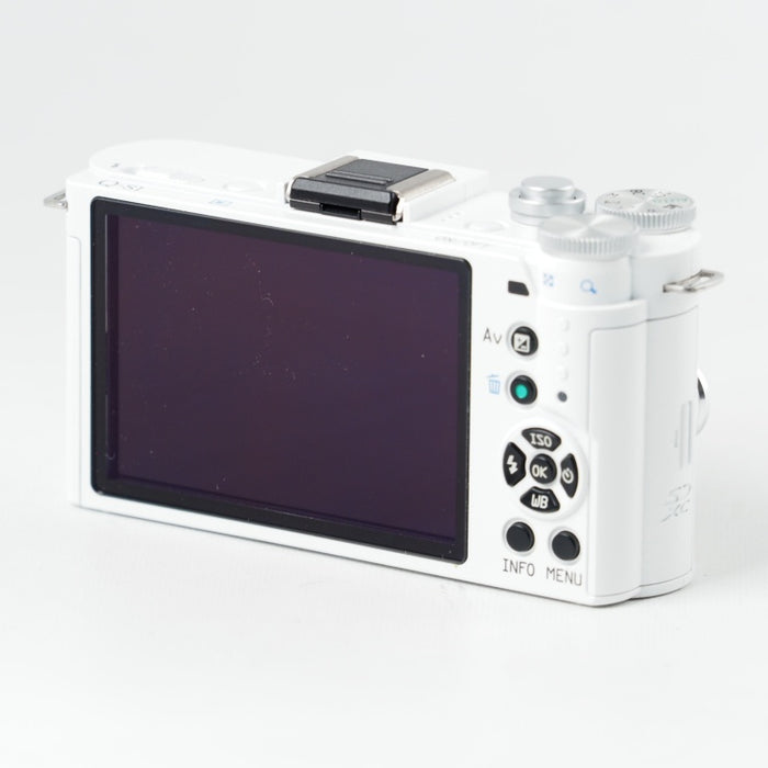 PENTAX ミラーレス一眼 Q-S1 ダブルズームキット [標準ズーム 02 STANDARD ZOOM ・望遠ズーム 06 TELEPHOTO ZOOM] ピュアホワイト 06191 QS1 #14518