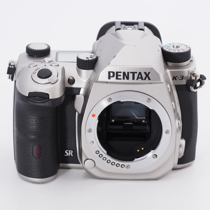 PENTAX ペンタックス APS-C デジタル一眼レフカメラ  K-3 Mark III ボディ シルバー #9602