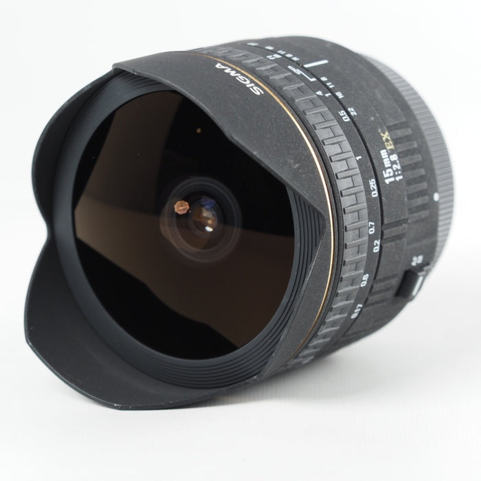 SIGMA 単焦点魚眼レンズ 15mm F2.8 EX DG DIAGONAL FISHEYE シグマ SAマウント用 フルサイズ対応 #13732