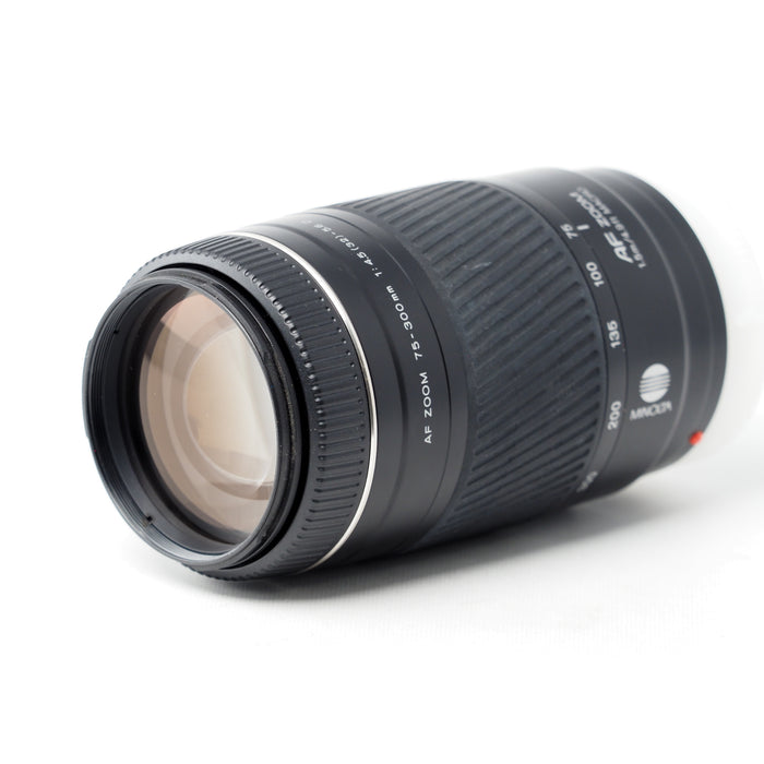 MINOLTA ミノルタ AF 75-300mm F4.5-5.6 D ブラック Aマウント #15264