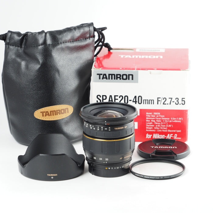 TAMRON タムロン SP AF 20-40mm F2.7-3.5 Aspherical IF ニコン Fマウント用 大口径・広角ズームレンズ #13762