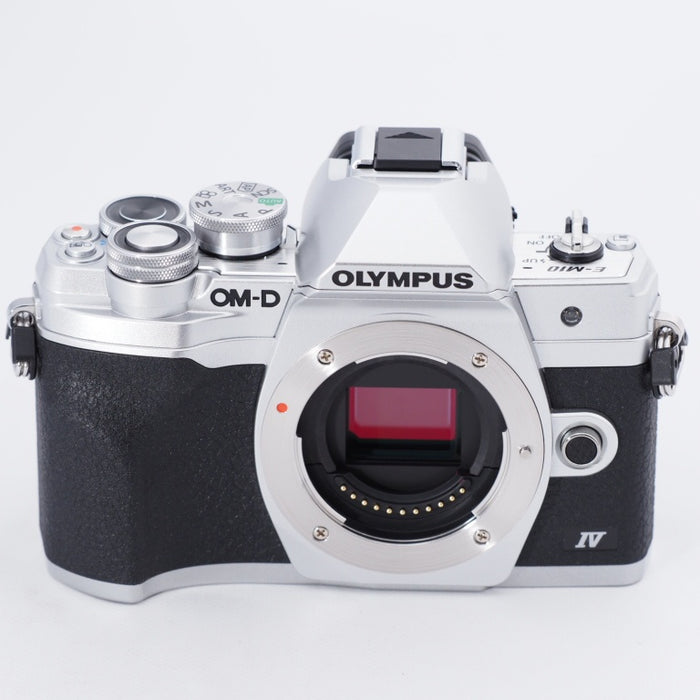 OLYMPUS OM SYSTEM/オリンパス ミラーレス一眼カメラ OM-D E-M10 MarkIVボディ シルバー #10363