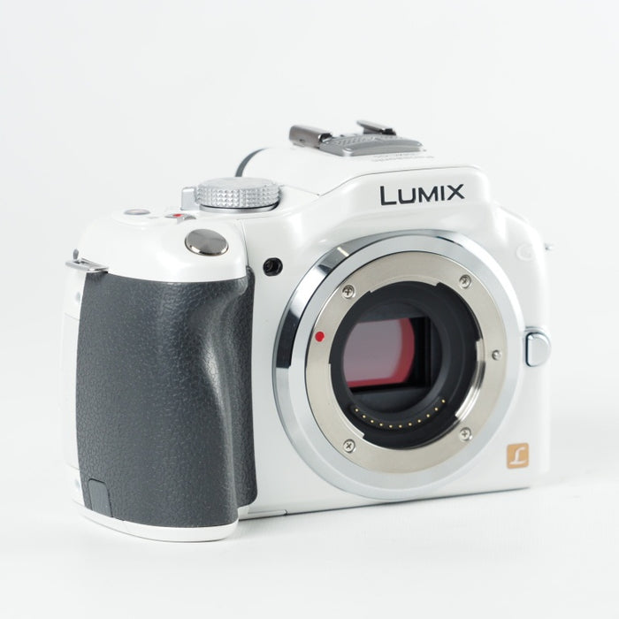 Panasonic パナソニック ミラーレス一眼カメラ LUMIX G5 ボディ 1605万画素 シェルホワイト DMC-G5-W #14030