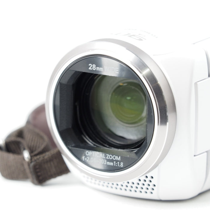 Panasonic パナソニック HDビデオカメラ V360MS 16GB 高倍率90倍ズーム ホワイト HC-V360MS-W #14306