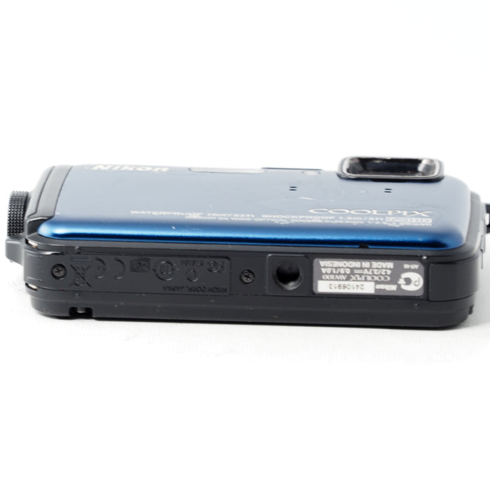 Nikon デジタルカメラ COOLPIX AW100 オーシャンブルー AW100BL #15792