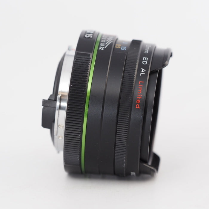 PENTAX DA 15mm F4 ED AL Limited Kマウント APS-Cサイズ 21800 リミテッドレンズ 広角単焦点レンズ #13257