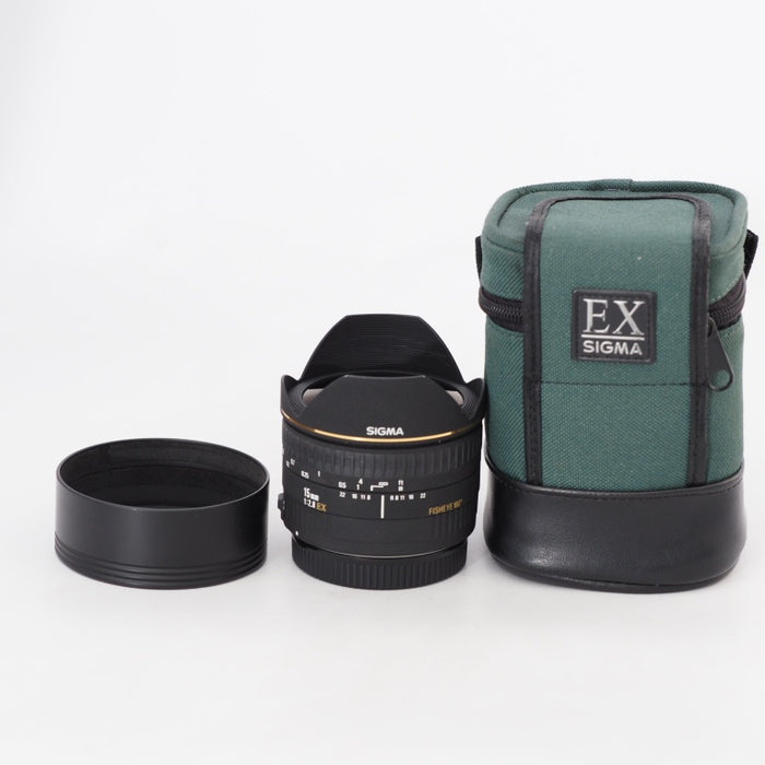 SIGMA シグマ 単焦点魚眼レンズ 15mm F2.8 EX DG DIAGONAL FISHEYE キヤノン EF用 フルサイズ対応 476403 #13236