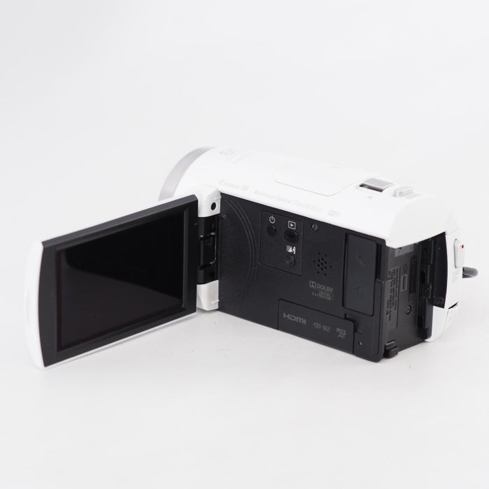 SONY ビデオカメラ Handycam HDR-CX680 ホワイト 内蔵メモリー64GB 光学ズーム30倍 HDR-CX680 W #13064
