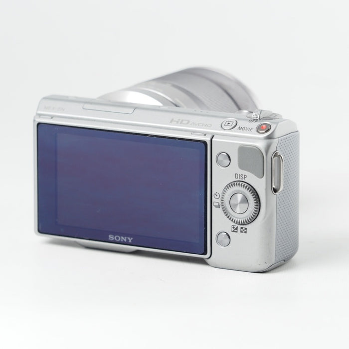 SONY α NEX-5N ダブルレンズキット E 16mm F2.8+E 18-55mm F3.5-5.6 OSS付属 シルバー NEX-5ND/S #14538