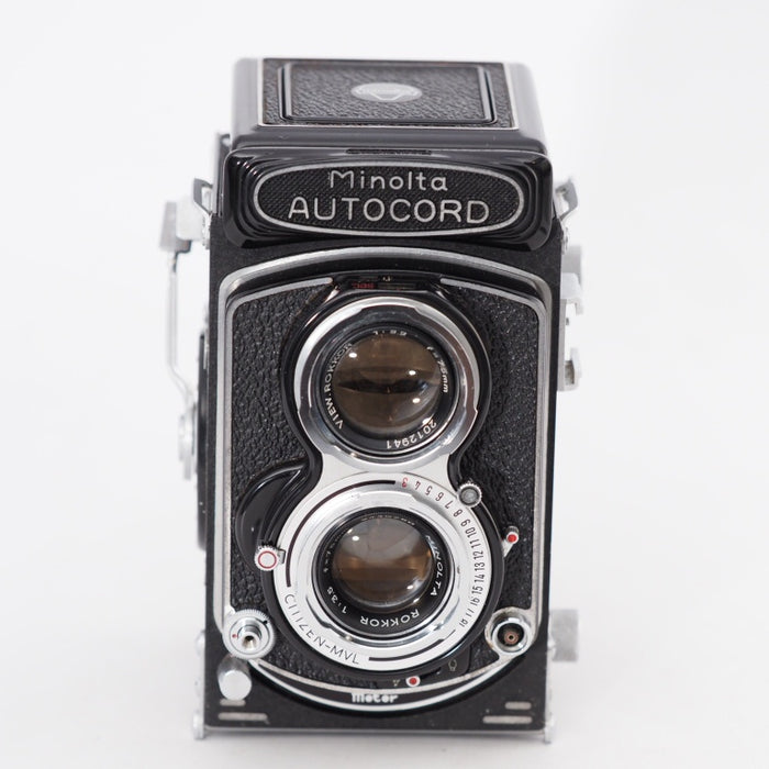 minolta AUTOCORD ミノルタ オートコード 前期 VIEW.ROKKOR 1:3.2 f=75mm 二眼レフ フィルムカメラ #13424