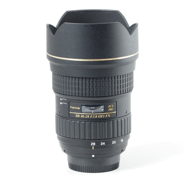 Tokina AT-X 16-28 PRO FX 16-28mm F2.8 (IF) ASPHERICAL ニコン Fマウント用 広角ズームレンズ フルサイズ対応 #14450
