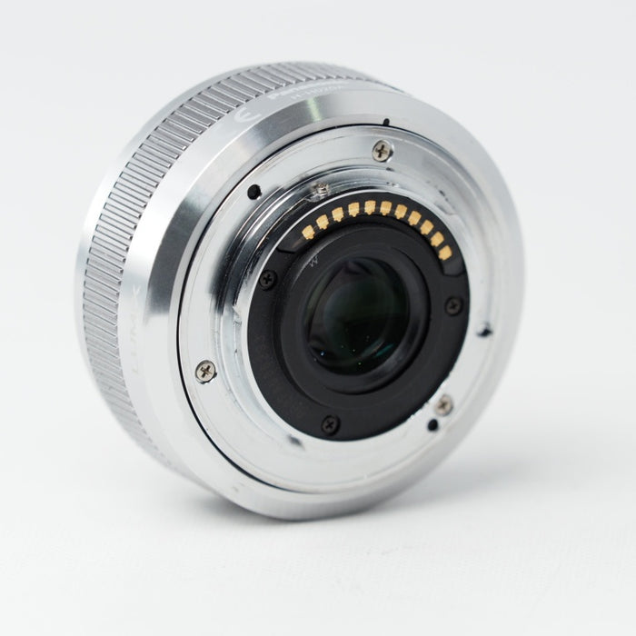 Panasonic LUMIX G 20mm/F1.7 II ASPH. シルバー H-H020A-S マイクロフォーサーズ #15427