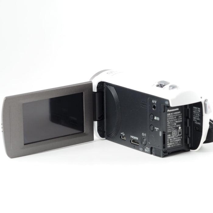 Panasonic パナソニック HDビデオカメラ V480MS 32GB 高倍率90倍ズーム ホワイト HC-V480MS-W #14122
