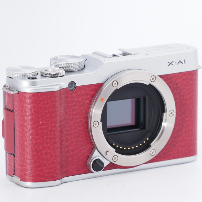 FUJIFILM フジフイルム ミラーレス一眼レフカメラ X-A1 レッド F X-A1R #10342