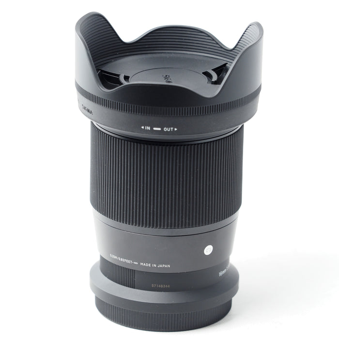 SIGMA 16mm F1.4 DC DN Contemporary Nikon Zマウント APS-C ミラーレス用 #15579