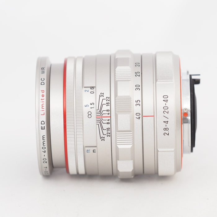 ペンタックス HD PENTAX-DA 20-40mm F2.8-4 ED Limited DC WR シルバー 標準ズームレンズ APS-Cサイズ用 高品位リミテッドレンズ 23010 #13178