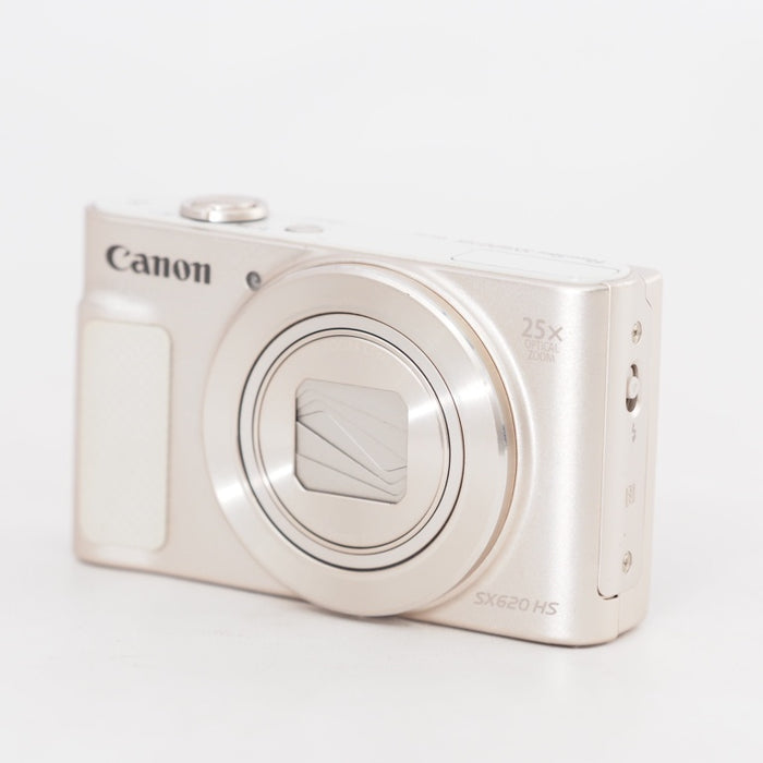 Canon PowerShot SX620 HS ホワイト 光学25倍ズーム/Wi-Fi対応 PSSX620HSWH コンパクトデジタルカメラ #13363