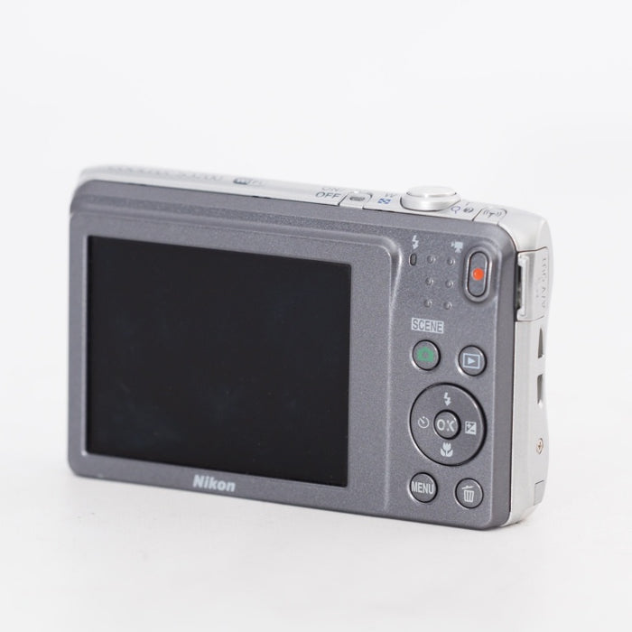 Nikon デジタルカメラ COOLPIX S3700 シルバー 光学8倍ズーム 2005万画素  ニコン S3700SL #13453