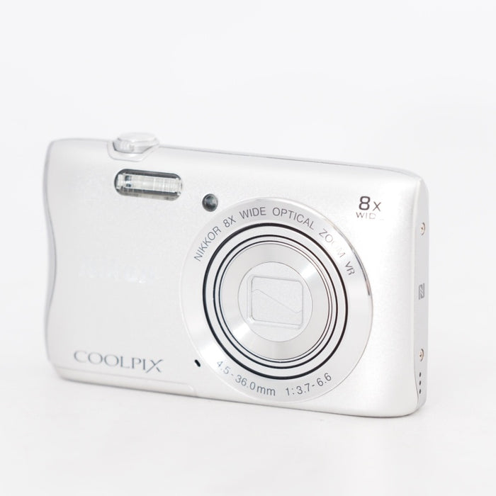 Nikon デジタルカメラ COOLPIX S3700 シルバー 光学8倍ズーム 2005万画素  ニコン S3700SL #13453